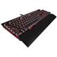 Corsair Gaming K70 LUX Mechanical Gaming Keyboard, Backlit Red- Black (CH-9101022-NA) Cherry MX Brown(Open Box)