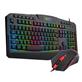 Redragon Gaming Mouse And Keyboard Combo S101-3, M601-3 Mouse 3200DPI + K503RGB-1 Keyboard [S101-3](Open Box)