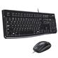 LOGITECH MK120 USB Wired Desktop Keyboard & Mouse Combo (920-002565)(Open Box)