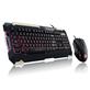 THERMALTAKE ESports Commander Gaming Gear Keyboard/Mouse Combo -  Red Backlit(Open Box)