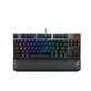 ASUS ROG Strix Scope NX TKL Deluxe 80% RGB Gaming Mechanical Keyboard, ROG NX Red Linear Switches, Aluminum Top-Plate, Detachable Cable, Wider Ctrl Key, Media Keys, Stealth Key, Wrist Rest, Macro Support-Black(Open Box)