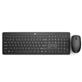 HP 230 Wireless Mouse and Keyboard Combo - USB Type A Wireless RF 2.40 GHz Keyboard - USB Type A Wireless RF Mouse - Compatible with PC, Mac