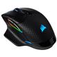 CORSAIR Dark Core RGB Pro Wireless FPS/MOBA Gaming Mouse with SLIPSTREAM Technology, Black, Backlit RGB LED, 18000 DPI, Optical (CH-9315411-NA)(Open Box)