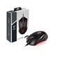 MSI Clutch GM08 Gaming Mouse, Up to 4200 DPI, PixArt PAW 3519 Optical Sensor, Adjustable Weight(Open Box)