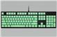 Corsair PBT Double-Shot Pro Keycap Mod Kit, Mint Green (CH-9911080-NA)