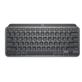 LOGITECH  MX Keys Mini Minimalist Wireless Illuminated Keyboard, Compact, Bluetooth, Backlit, USB-C, Compatible with Apple macOS, iOS, Windows, Linux, Android, Metal Build - Graphite(Open Box)