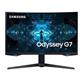 Samsung 32" Odyssey G7 WQHD Curved Gaming Monitor 2560 x 1440 (2K)  240Hz 1ms DisplayPort, USB G-Sync LC32G75TQSNXZA(Open Box)