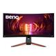 BenQ MOBIUZ EX3410R 34” WQHD (3440 x 1440) 21:9 Ultrawide Curved Gaming Monitor| 144Hz 1ms | HDR |1000R | VA | FreeSync Premium Pro | Remote Control | Built-in Speaker