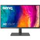 BenQ PD2706U 27" 4K 3840x2160 IPS 60hz 5ms (GTG) Height Adjustable 1x HDMI 2.0 1x DisplayPort 1.4 1x USB-C 1x USB Type-B 3x USB 3.2 Creator Monitor, 9H.LLJLB.QBA