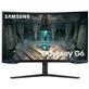 Samsung Odyssey G6 27" QHD 240Hz 1ms GTG Curved VA LED FreeSync Gaming Monitor, LS27BG652ENXGO(Open Box)