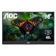 AOC 16" TFT 1920x1080 IPS 60Hz 5ms Ultra Slim 1x Mini HDMI 2x Type-C Portable Monitor, AOC 16T15(Open Box)