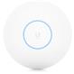 Ubiquiti UniFi 6 802.11ax 2.93 Gbit/s Wireless Access Point  2.40 GHz, 5 GHz - MIMO Technology - 1 x Network (RJ-45) - Gigabit Ethernet - Bluetooth 5 - 16.50 W - Wall Mountable, Ceiling Mountable