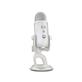 Logitech Blue Yeti Premium USB Gaming Microphone for Streaming,  Special Edition Finish - White Mist