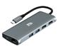 Adesso, 9-IN-1 USB-C Multiport Supports Dual HDMI, USB3.0*3,PD,RJ45, TF,SD Cards Docking Station