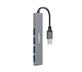 KOPPLEN, Ultra Slim USB3.0 4 Port Hub, 4* USB3.0, Space Grey
