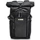 Vanguard VEO SELECT 39 RBM BK Camera Backpack (Black) | Flexible with Extra Roll-Top Space | Full Front Access | Ergonomic Airflow-Enabling Black & Harness | Well-Padded All Around | Water-Resistant & Anti-Scratch Material