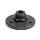 SHURE A12 Mounting Flange for Gooseneck and Shaft Microphone Mounts (Matte Black)
