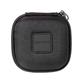 SHURE Storage Pouch for the MX150 Wireless Microphone, Black| Molded Woven Polyester | ZIppered Closure | Mesh Net Under Lid for Windscreen