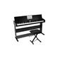 ALESIS 88-Key Digital Piano with Stand and Adjustable Bench VIRTUEBLACKXUS