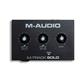 M-AUDIO M-Track Solo 48-KHz, 2-channel USB Audio Interface with 1 Crystal Preamp, Phantom Power & Instrument Input(Open Box)