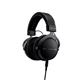 BEYERDYNAMIC DT 1770 PRO Closed Professional Studio Reference Headphone, Black | with Tesla 2.0 Driver for mixing, mastering & reference | impedance 250ohms | includes velour & soft skin ear pads, straight & coiled cable, & a hard-shell case