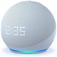 Amazon Echo Dot with Clock (5th Gen, 2022 Release) Compact Smart Speaker with Alexa - Cloud Blue
