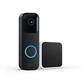Blink Video Doorbell + Sync Module 2 Two-way audio, HD video, motion and chime app alerts and Alexa enabled — wired or wire-free (Black)