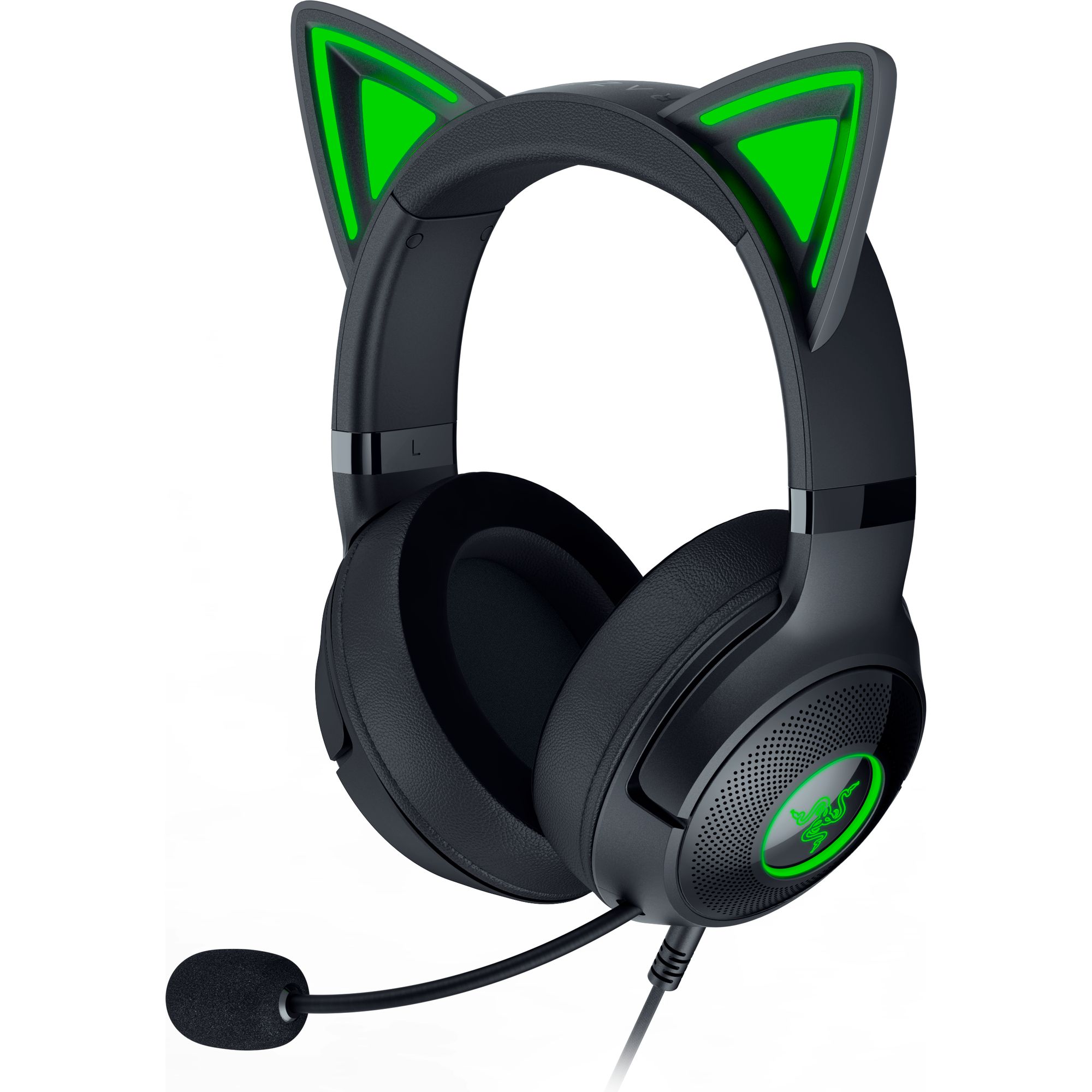 RAZER Kraken Kitty V2 USB Wired RGB Headset - Black