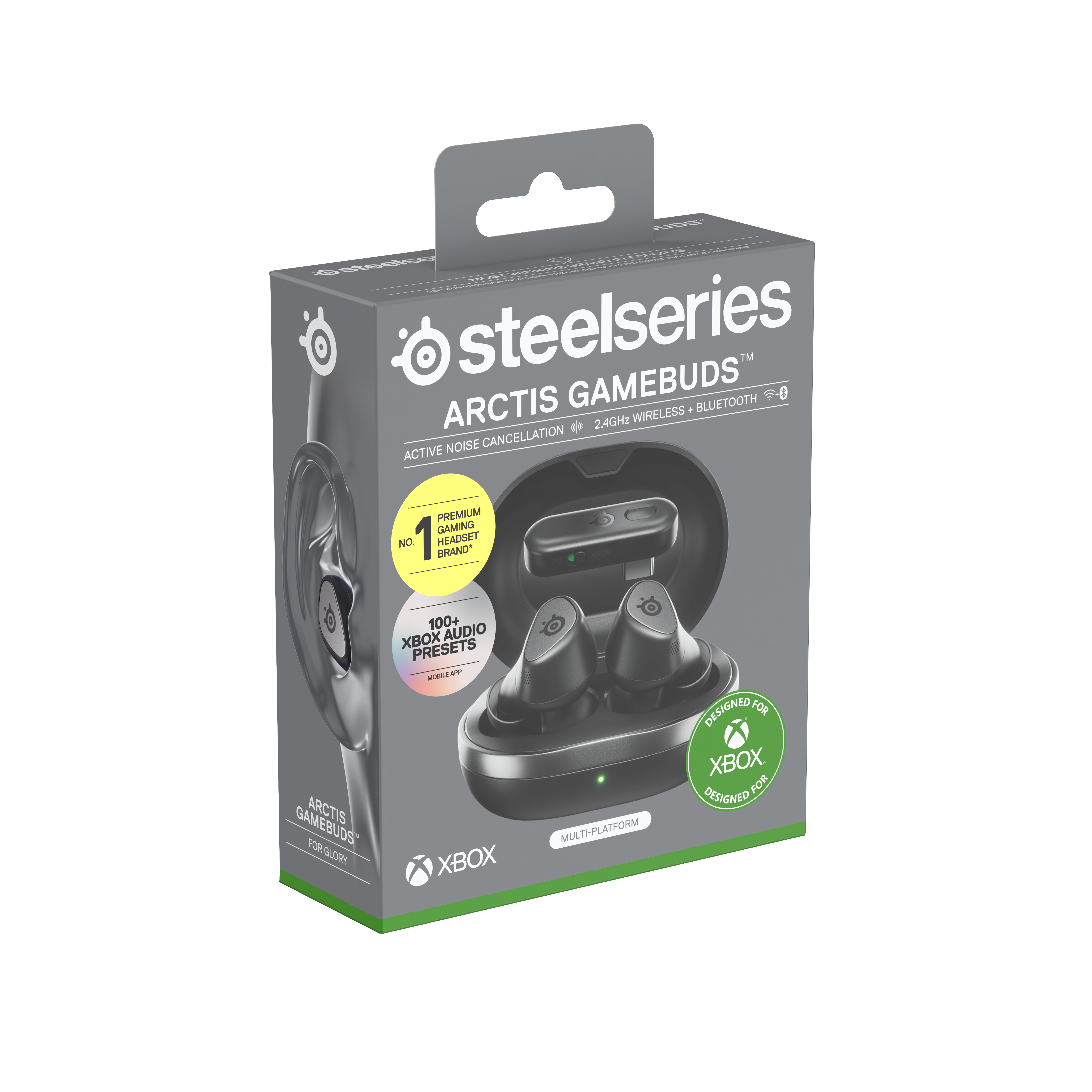 STEELSERIES Arctis GameBuds - Noir (PC, PS et Xbox)