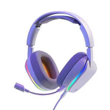 Casque de jeu filaire Glorious GHS Eternal RGB pour PC, PS5, PS4 et Switch