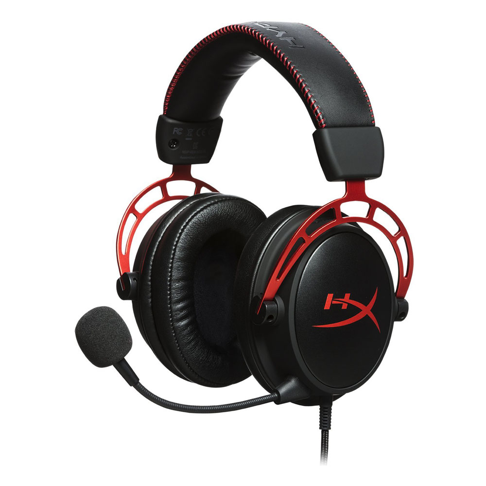 HyperX Cloud Alpha Pro Gaming Headset, Red(Open Box)