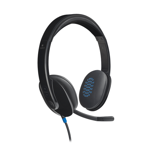 Logitech (H540) - Casque d'écoute stéréo USB (981-000510)