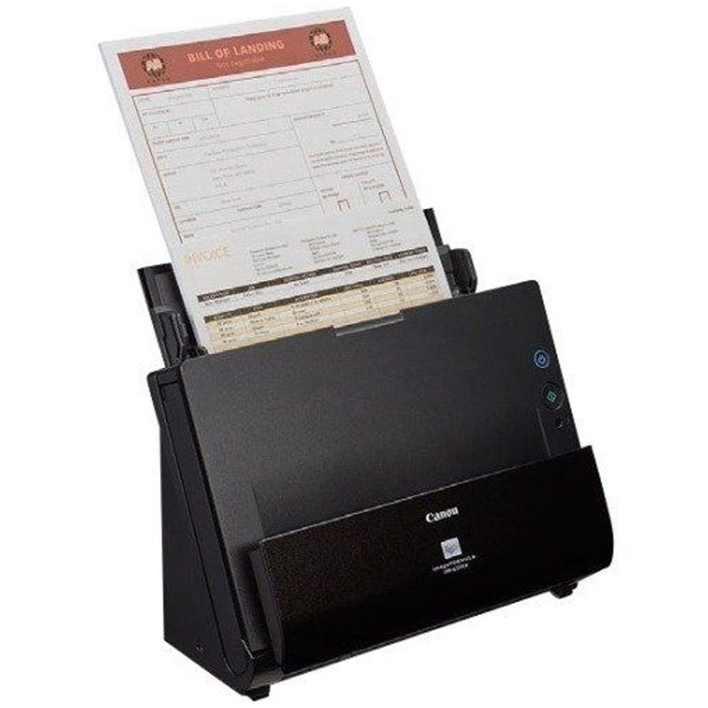 canner à plat Canon imageFORMULA DR-C225W II avec WiFi intégré | 25 PPM (mono) | 25 PPM (couleur) | 600 dpi optique | Couleu...