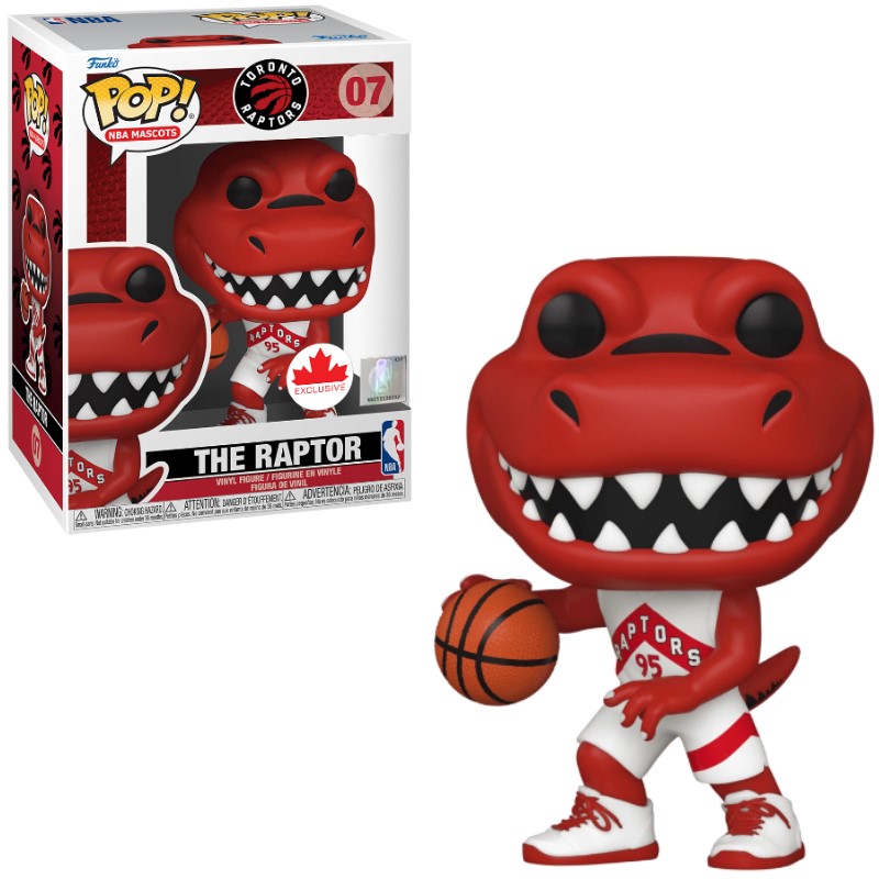 Funko POP ! Mascottes de la NBA : TORONTO RAPTORS