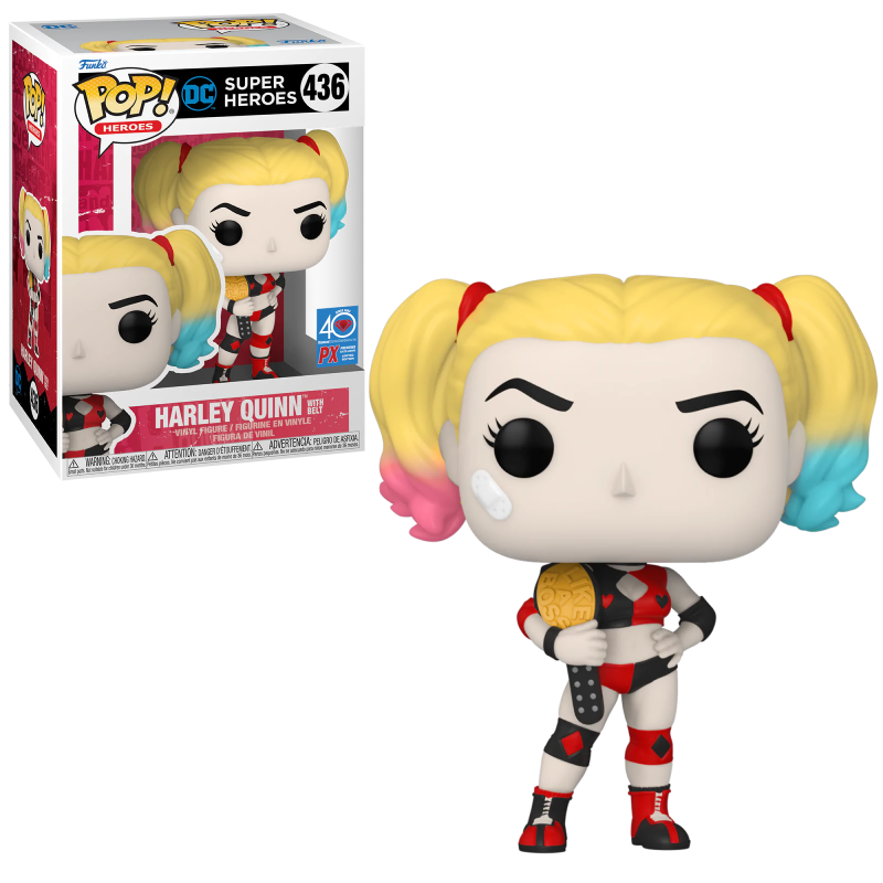 Funko POP! Heroes: DC SUPERHEROES - Harley Quinn (with Belt)