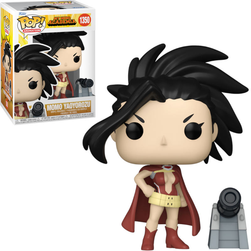Funko POP! Anime : MY HERO ACADEMIA - Momo Yaoyorozu avec Canon