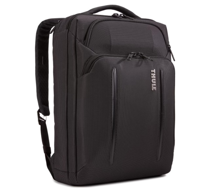 Sac pour ordinateur portable Thule Crossover 2 convertible, pouvant accueillir des ordinateurs jusqu'à 15,6 pouces, noir