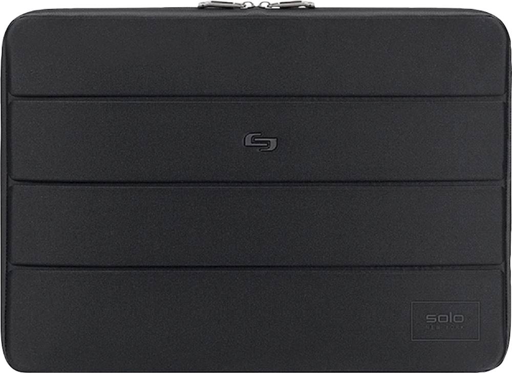 Étui à manches SOLO New York pour ordinateur portable de 15,6 po, noir (PRO115-4)