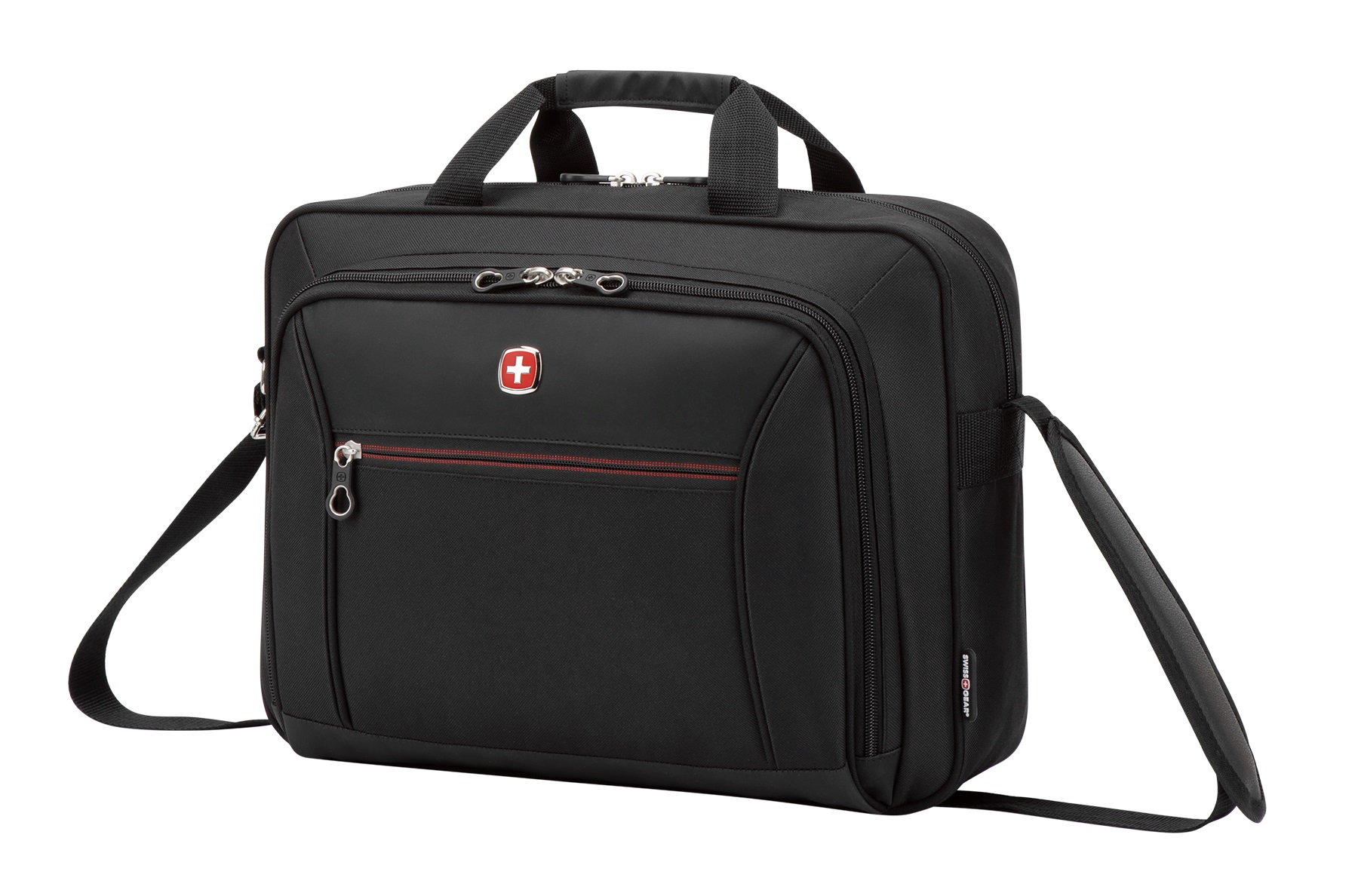 Swiss Gear - Valise d'affaires de 15,6 po, noir