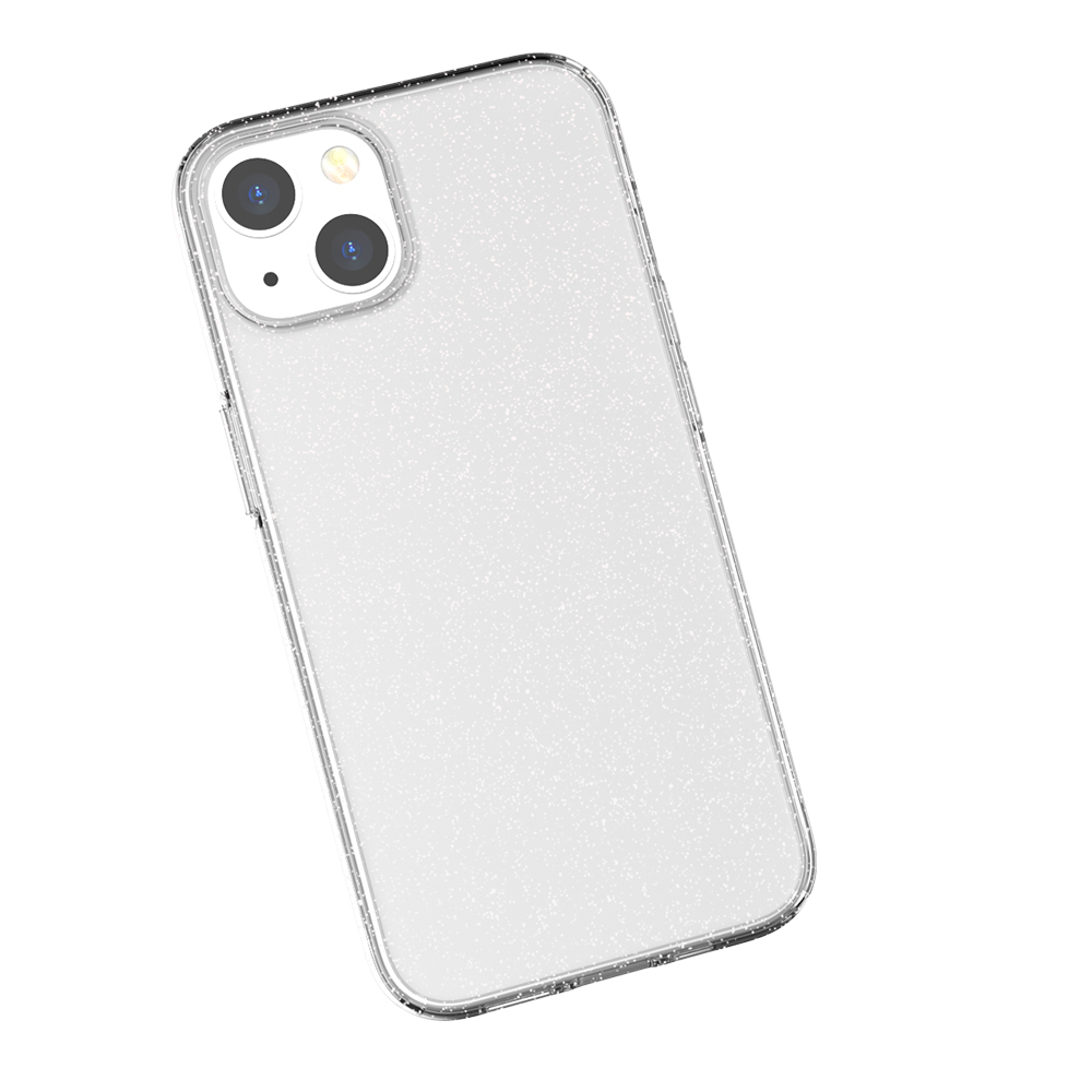 TUFF8 - Étui protecteur pour iPhone 13 paillettes