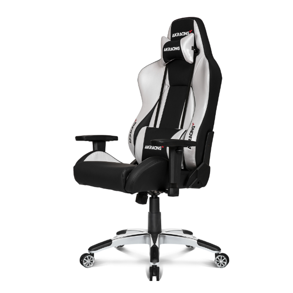 AKRacing (Premium) - Chaise de jeu argent/noir