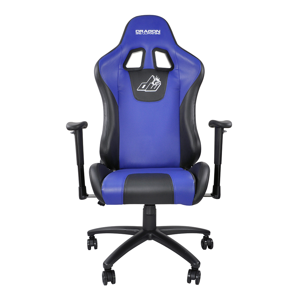 iCAN (DragonWar) - Chaise de course ergonomique bleu(Open Box)