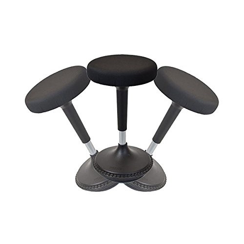 UNCAGED Ergonomics WSR-B Wobble, Rock, Swivel, Tilt Office Stool