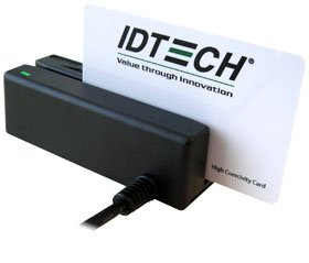 Lecteurs de bande magnétique ID Tech MiniMag 2 RS232 MSR, TRK