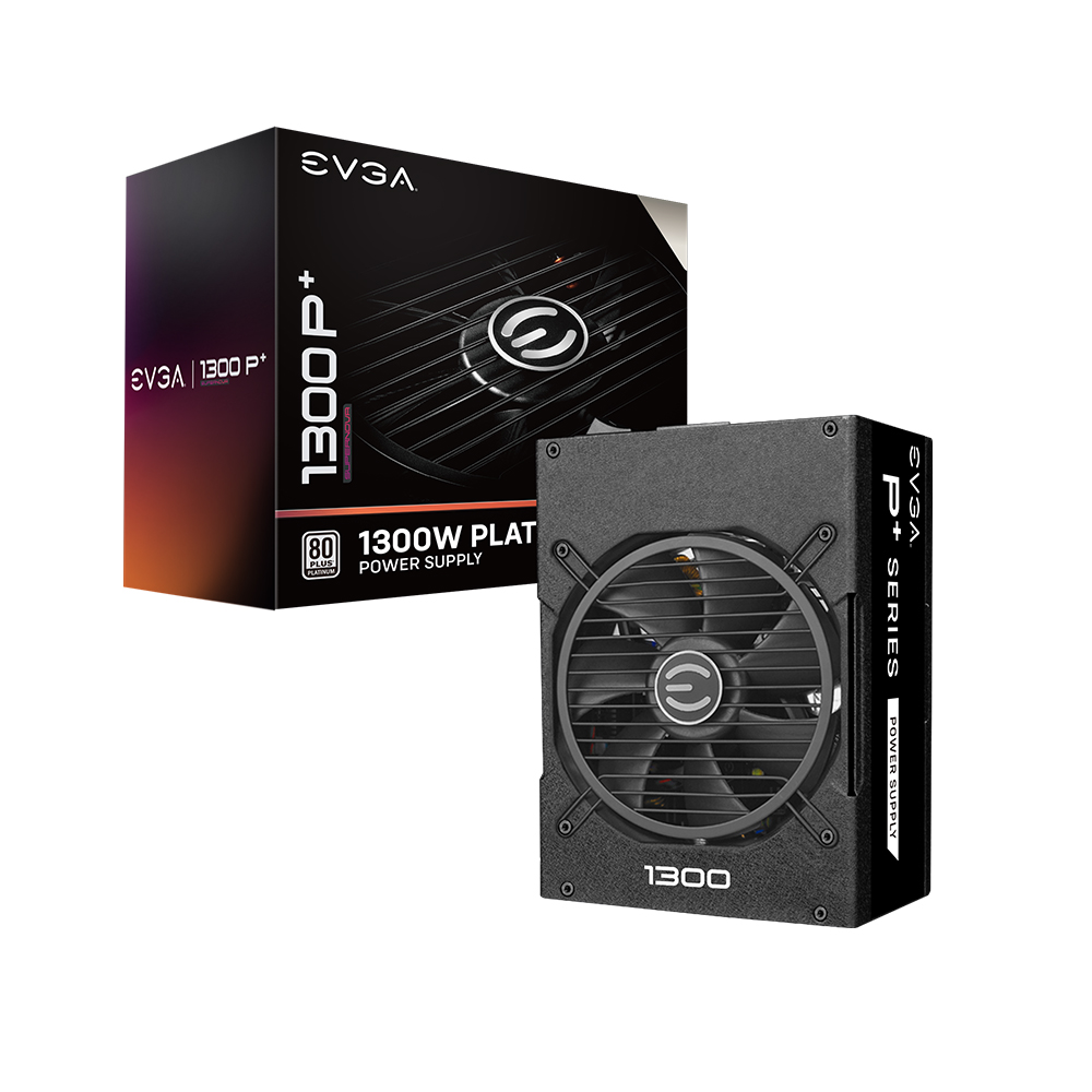 EVGA SuperNOVA 1300 P+, 80+ PLATINE 1300W, Block d'alimentation entièrement modulaire(Open Box)