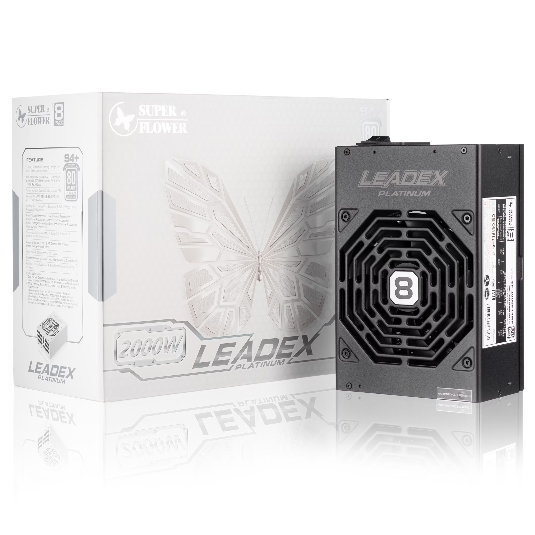 SUPER FLOWER Bloc d'alimentation  Platinum ATXNoir