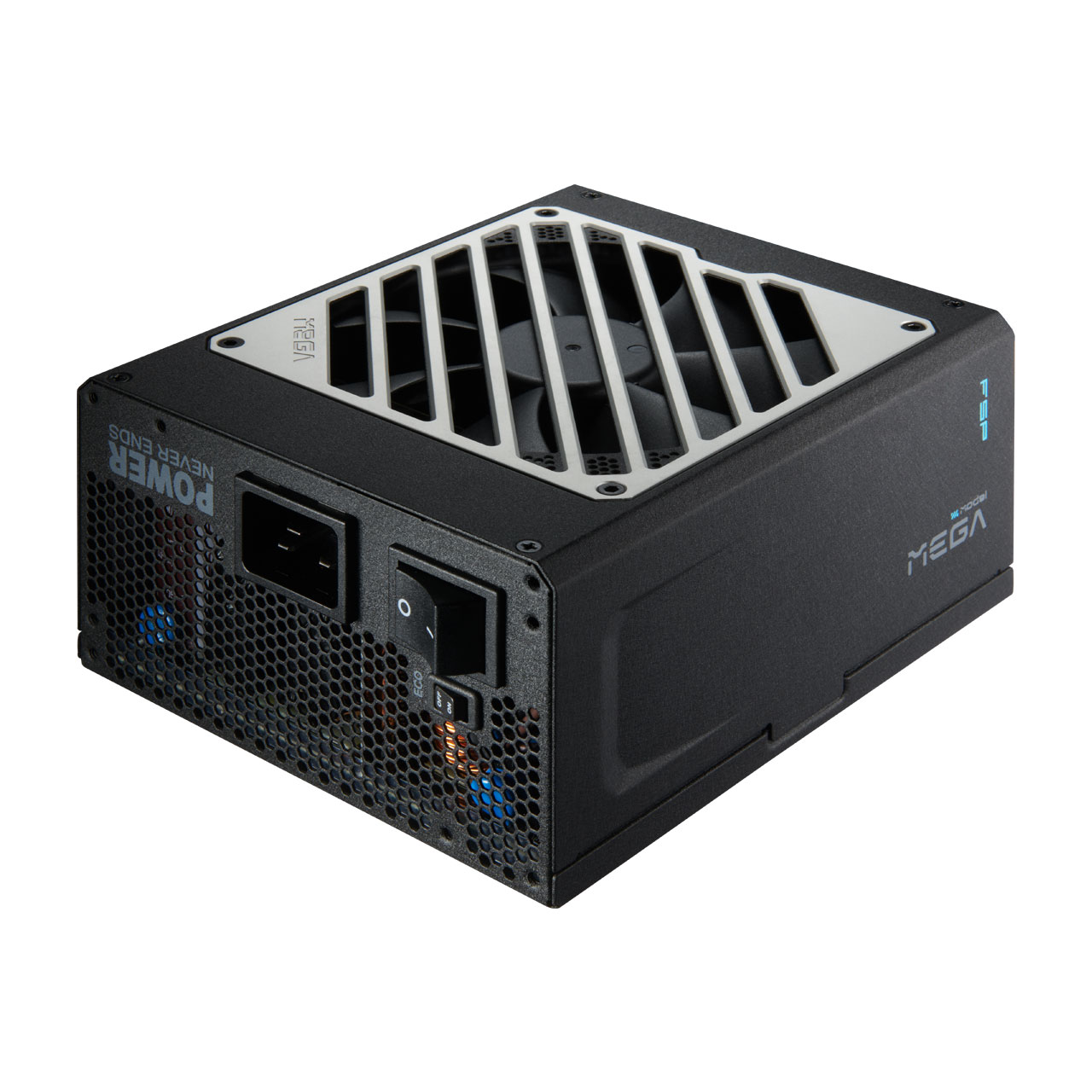 FSP Mega Ti Pro 1350W ATX 3.1 PCIe 5 Power Supply, 80 Plus Titanium, Full Modular (MEGA-1350TI)