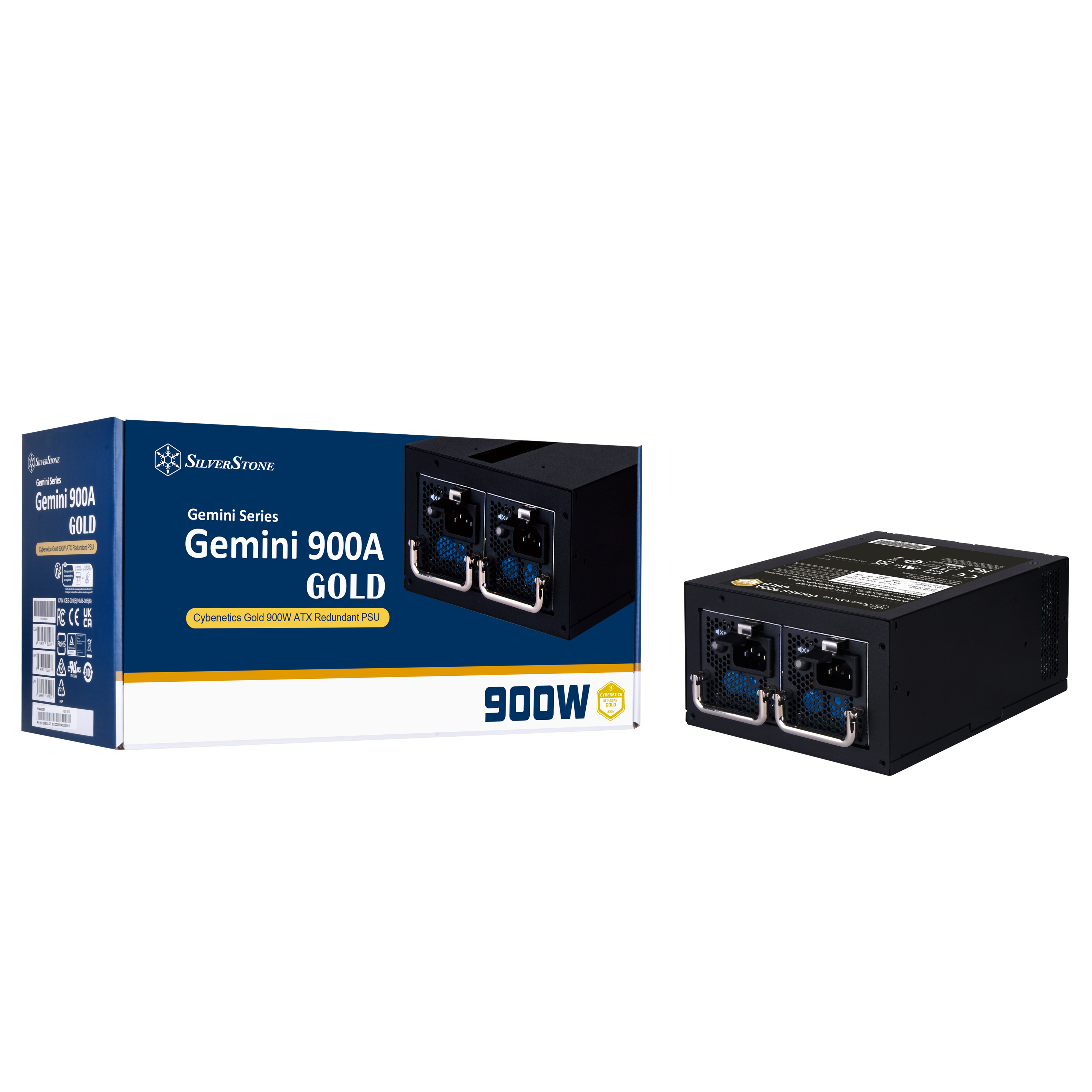 SILVERSTONE 900W Cybenetics Gold Non Modular ATX Power Supply