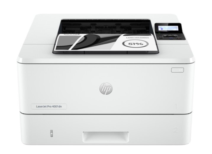 HP LaserJet Pro 4001dn Monochrome Laser Printer, White