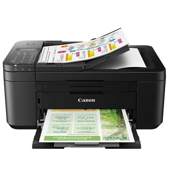 Canon PIXMA TR4720 Imprimante jet d'encre couleur sans fil, Noir(Open Box)